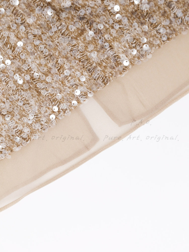 Luxe Aura Midi Skirt