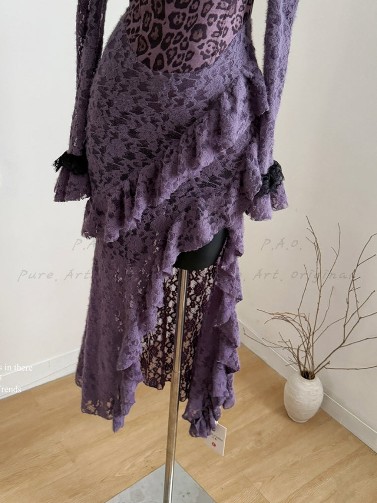 NOCTURNE LEOPARD DRESS