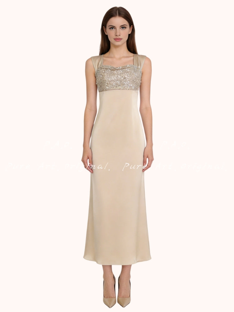 CHAMPAGNE GLIMMER GOWN