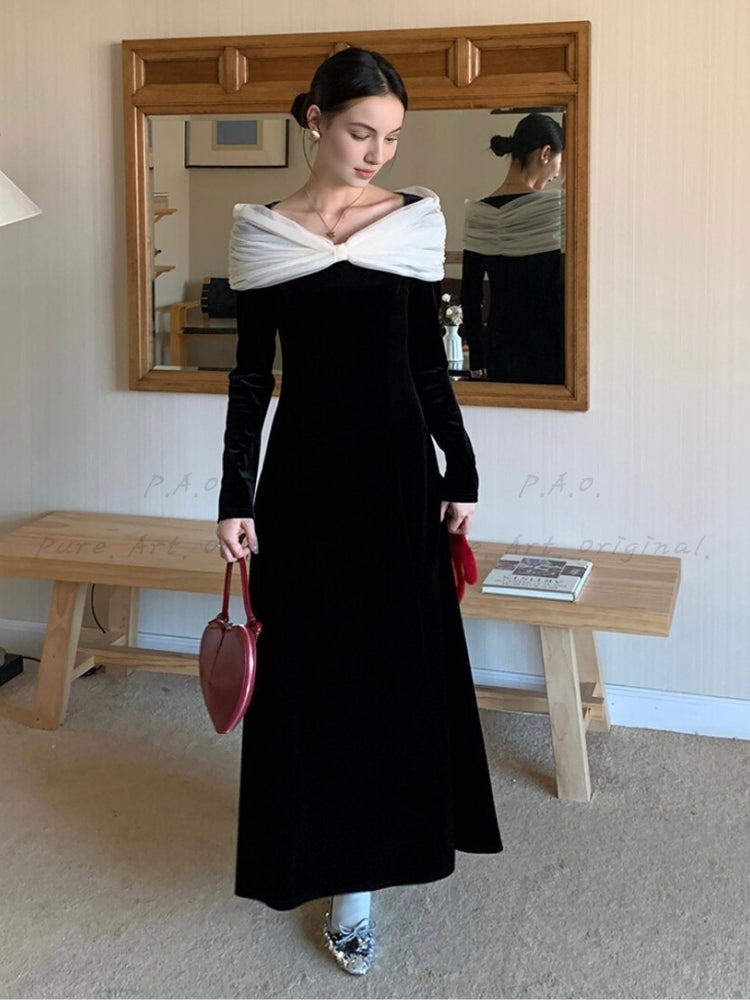 Velvet Whisper Dress