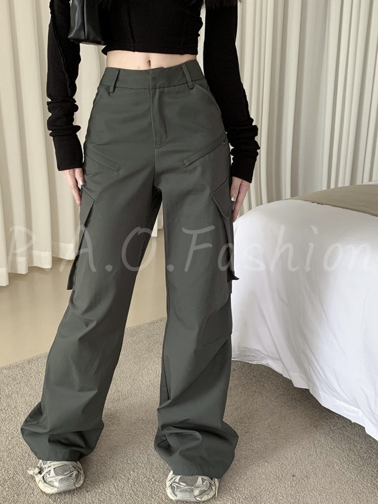 Relaxed Fit Streetwear Trousers