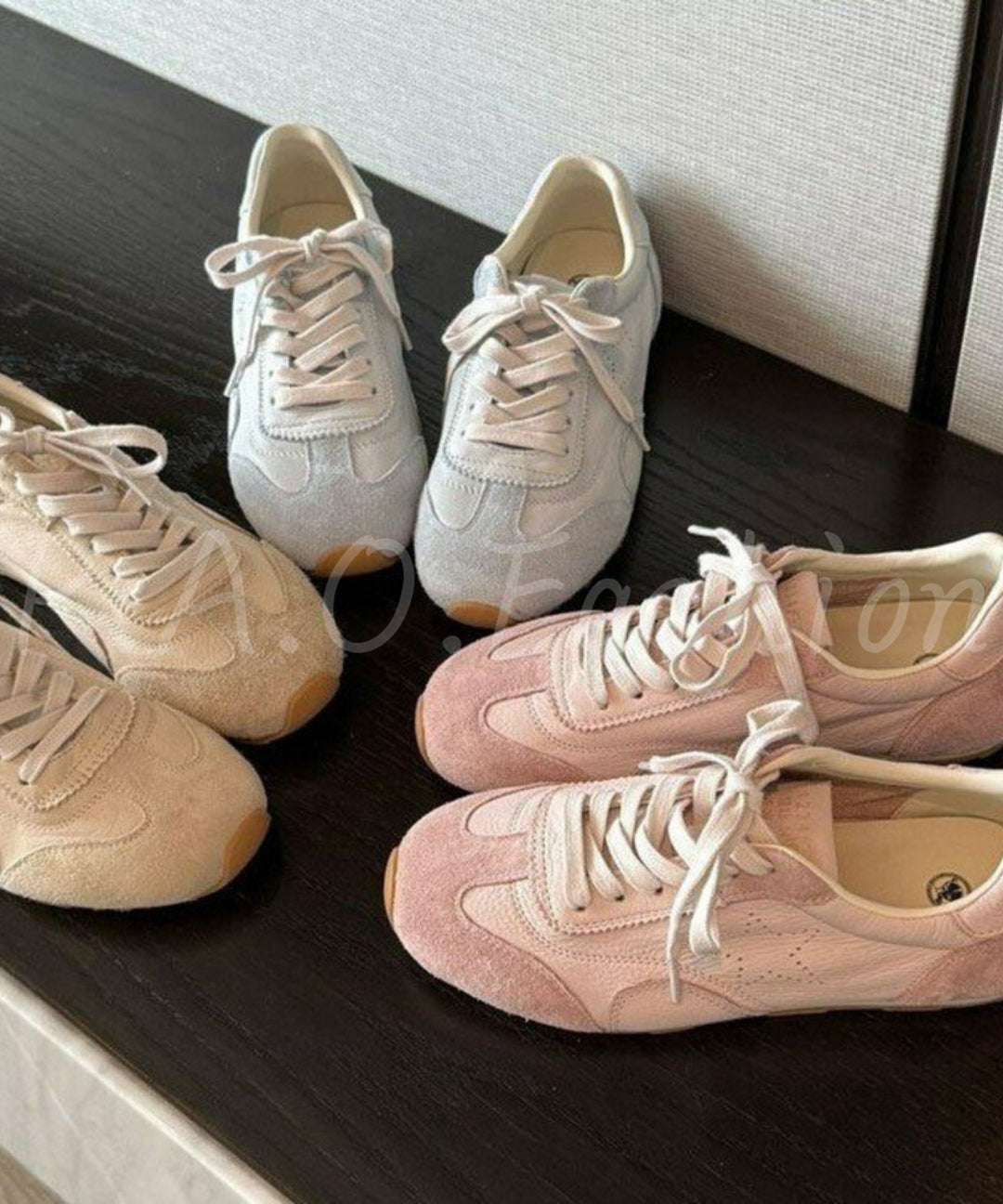 Retro Colorblock Trainer Sneakers
