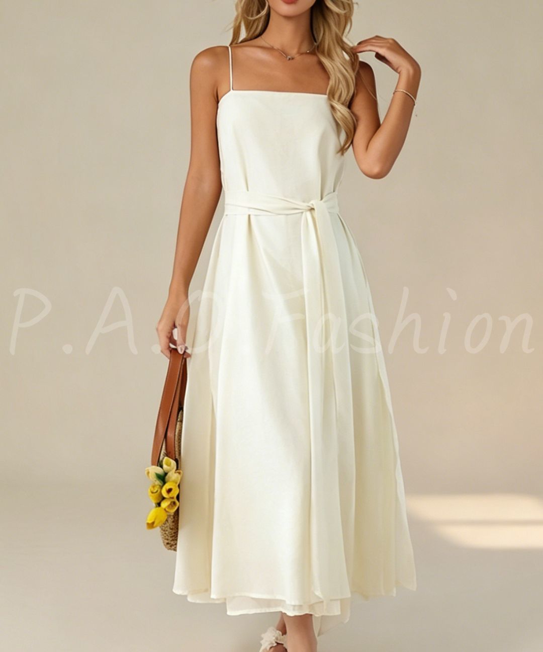 Textured Layered Maxi Dress