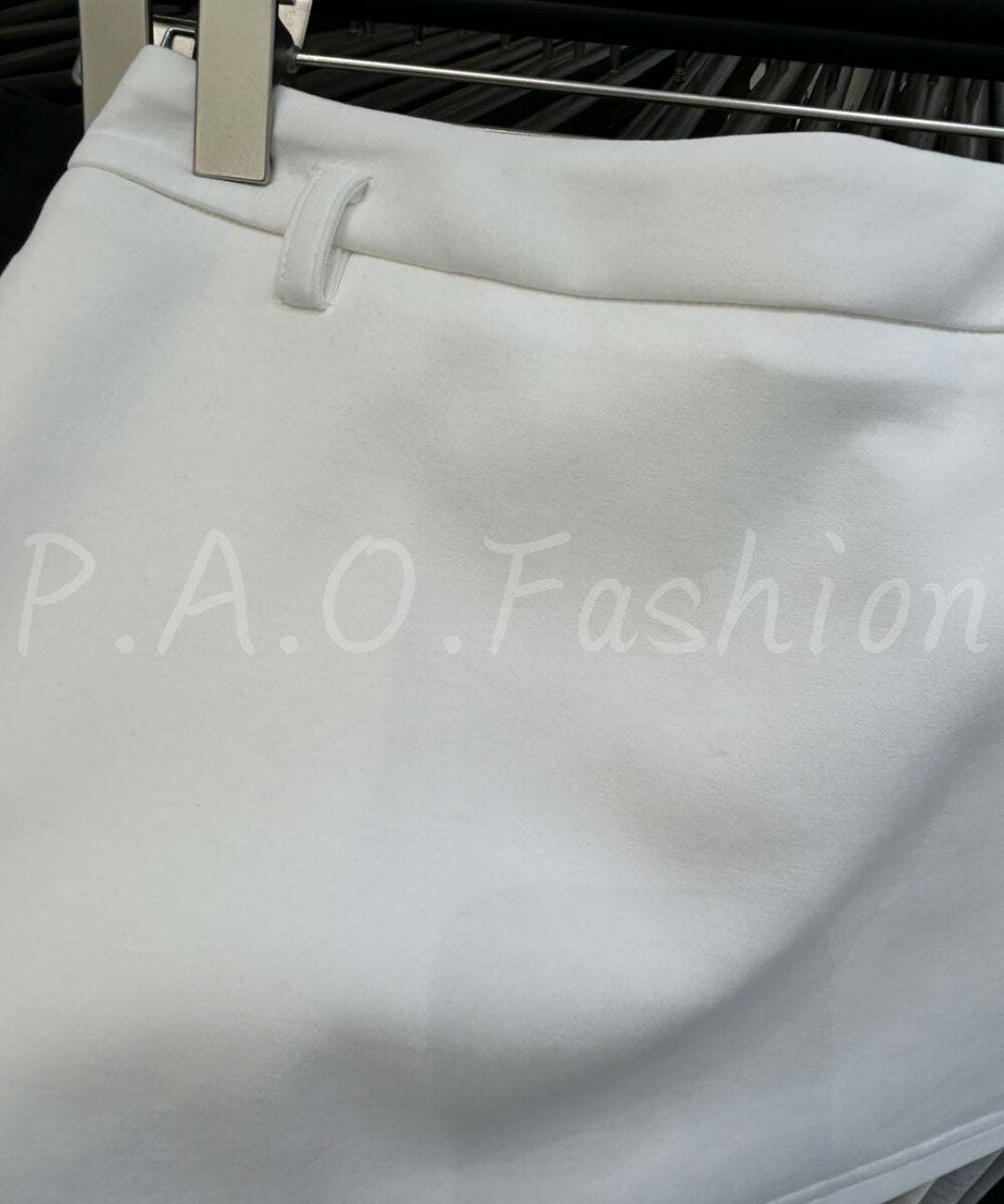 High-Waisted A-Line Mini Skirt
