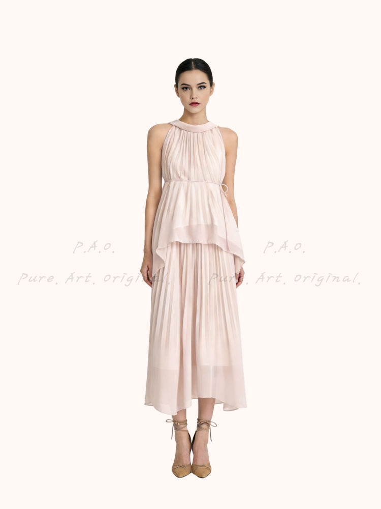 ELIO RUCHED SET DRESS