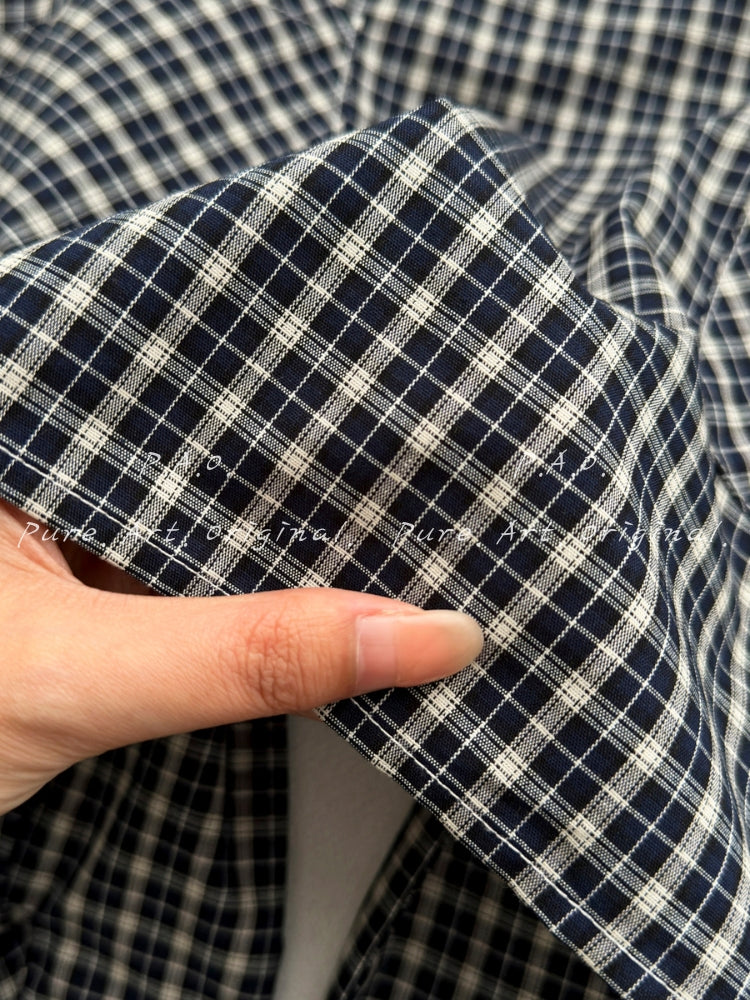 Layered Contrast Wrap‑Style A‑Line Skirt
