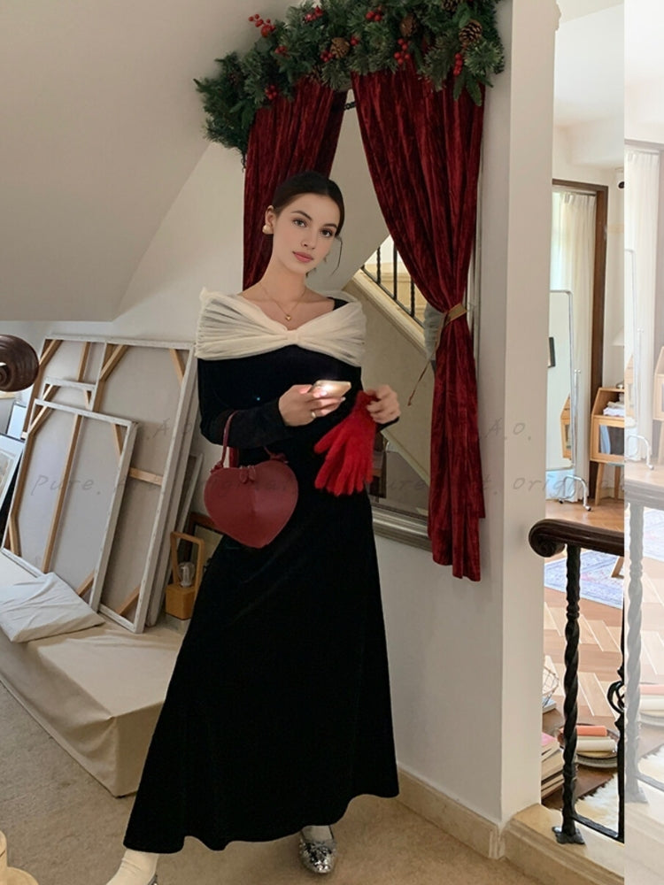 Velvet Whisper Dress