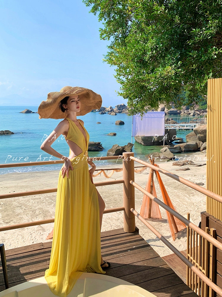 Solstice Halter Dress