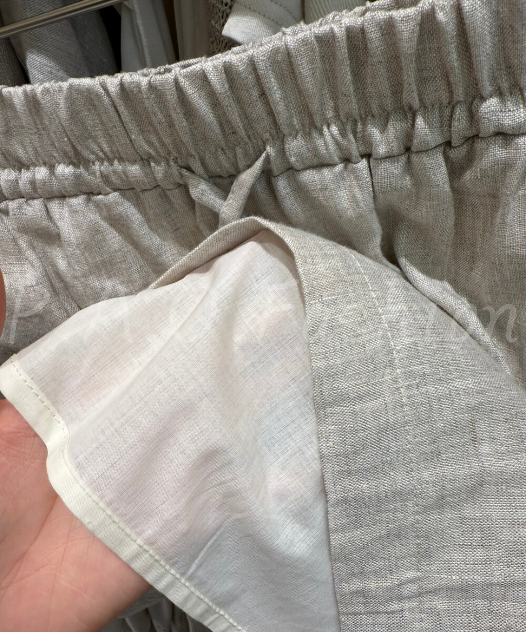 Linen Lyocell Relaxed Shirt Set