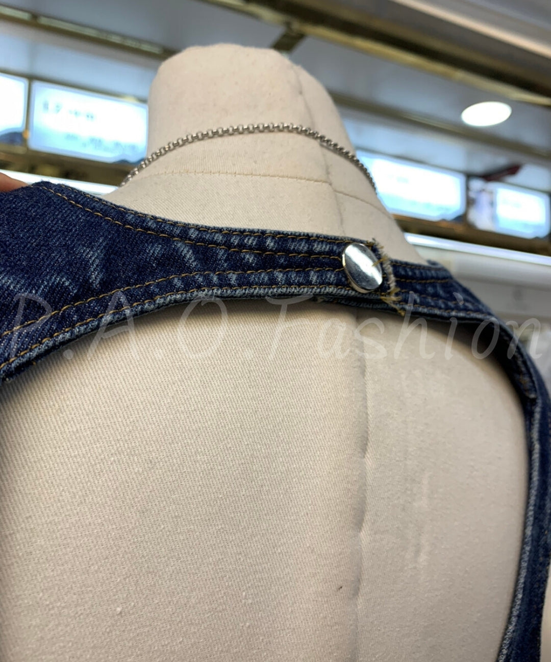 Backless Bow Denim Set[Available Now]
