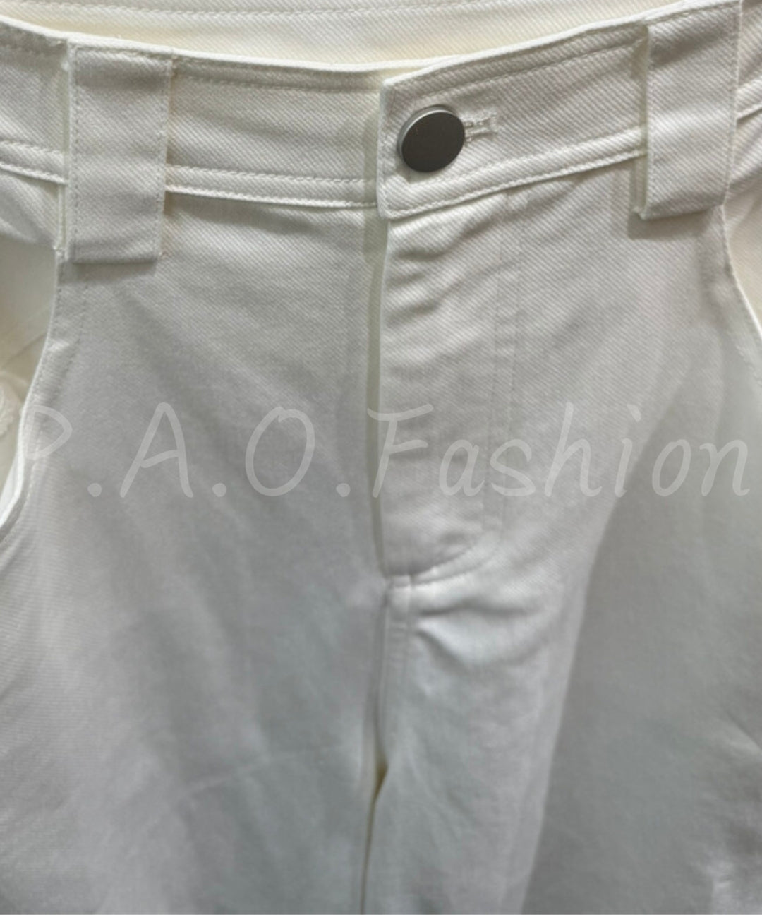 Tencel Cotton Wide-Leg Pants