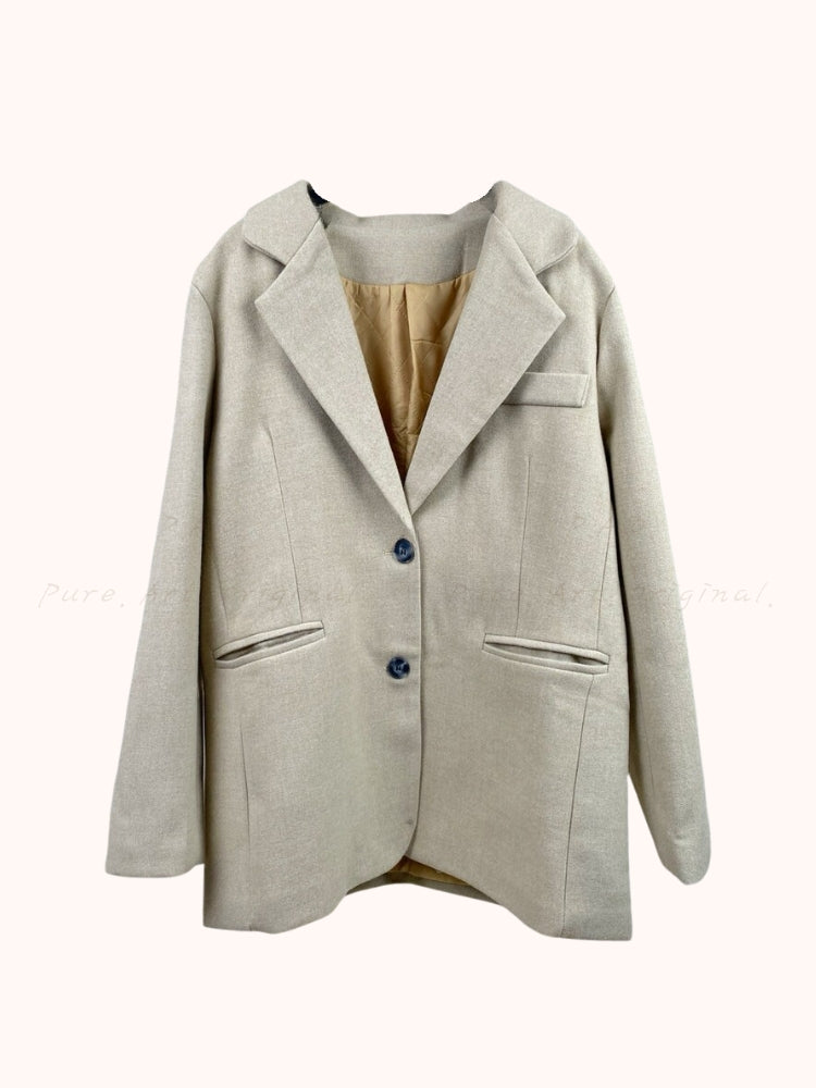 Padded Oversized Blazer