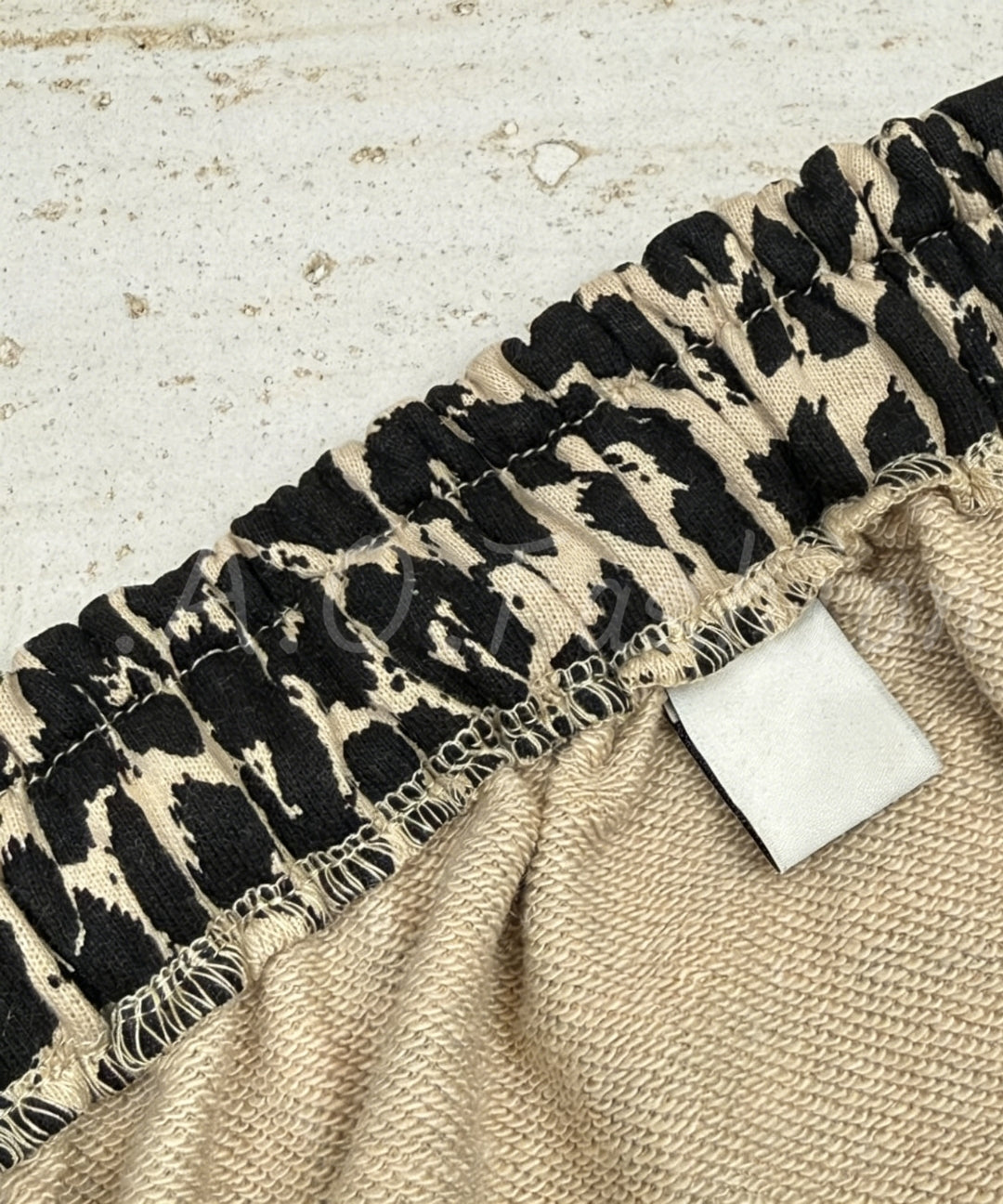 Leopard Print Bandeau Top & Wide-Leg Pants Set[Available Now]