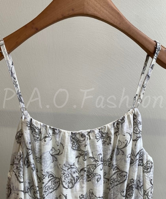 Print Cami Maxi Dress[Available Now]