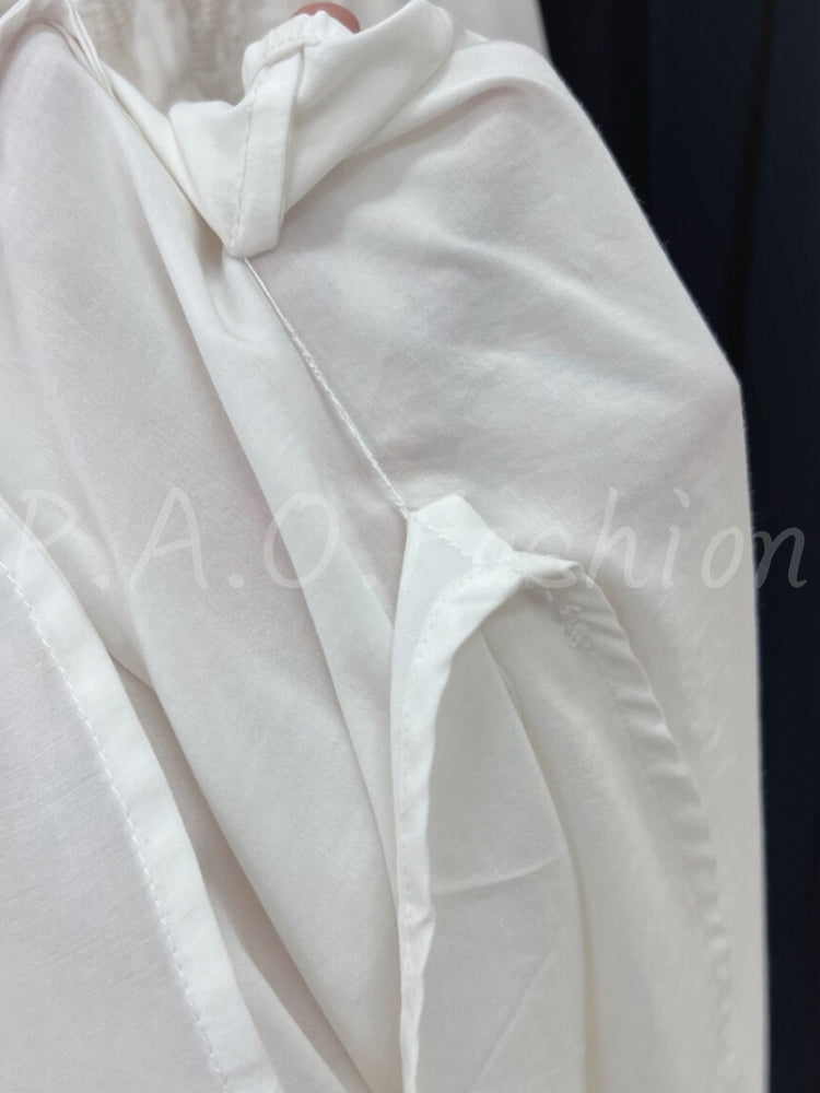 French Resort Flowing A-Line Maxi Skirt