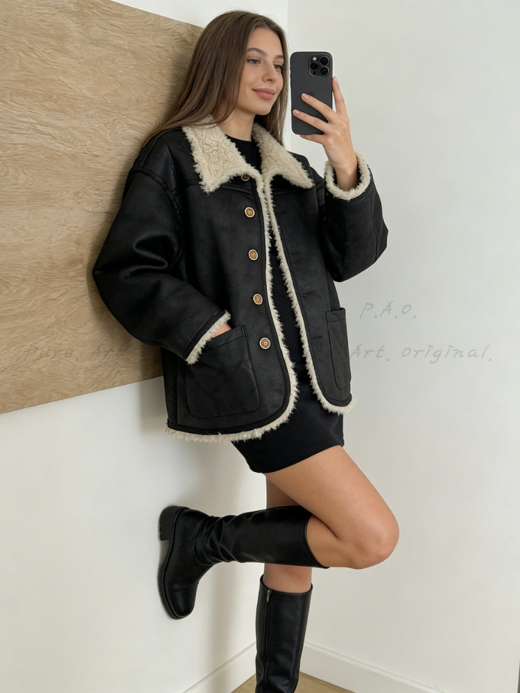 HAVEN REVERSIBLE COAT