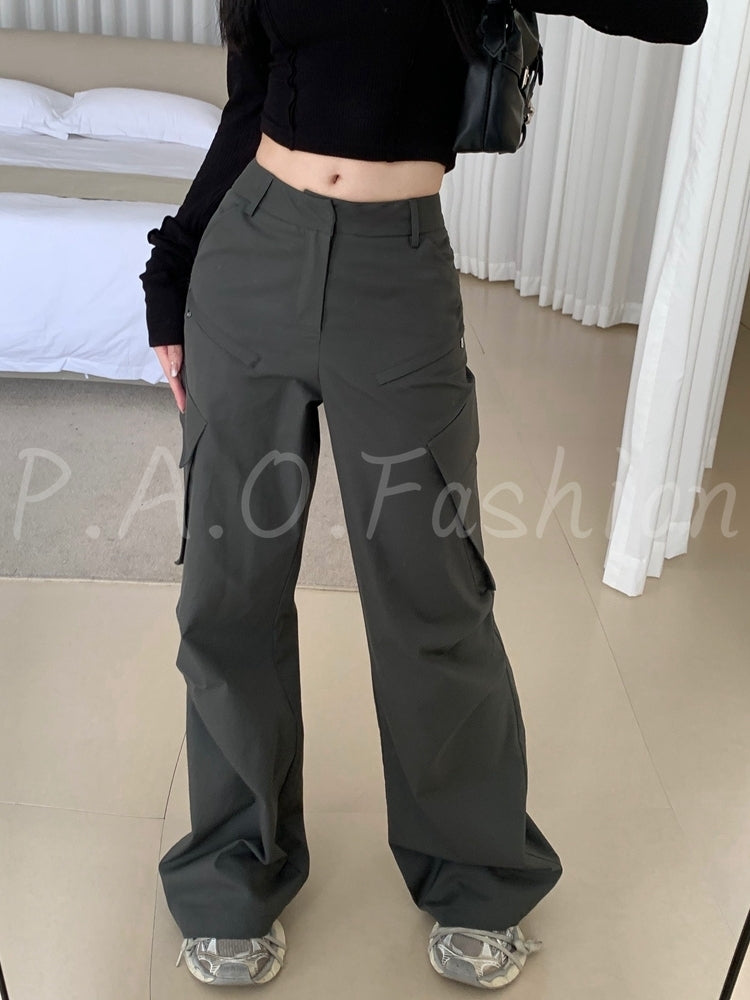 Relaxed Fit Streetwear Trousers