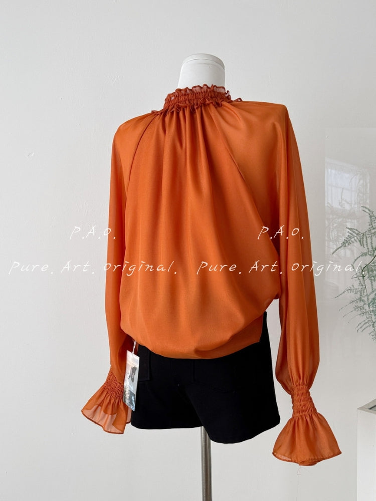 Camille Ruffle Top