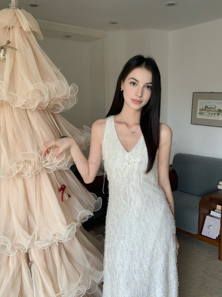 Festive Gleam Maxi Dress