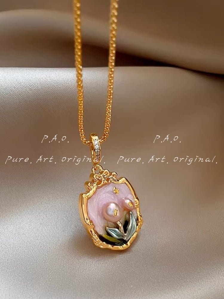 MONET GARDEN NECKLACE