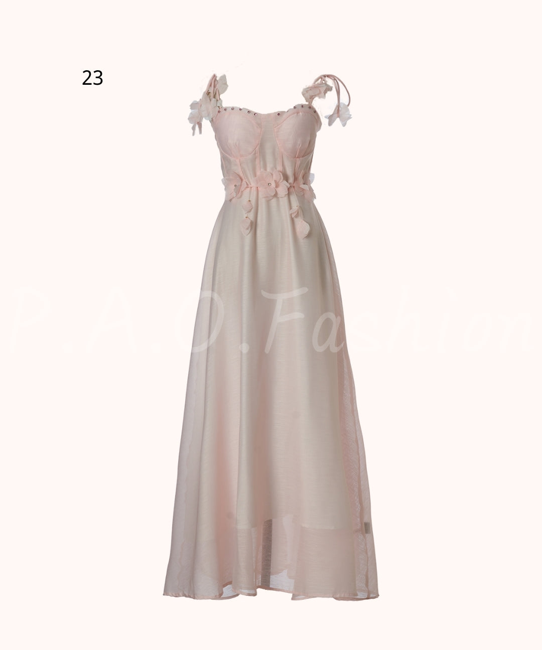 Floral Print Strap Maxi Dress[Available Now]