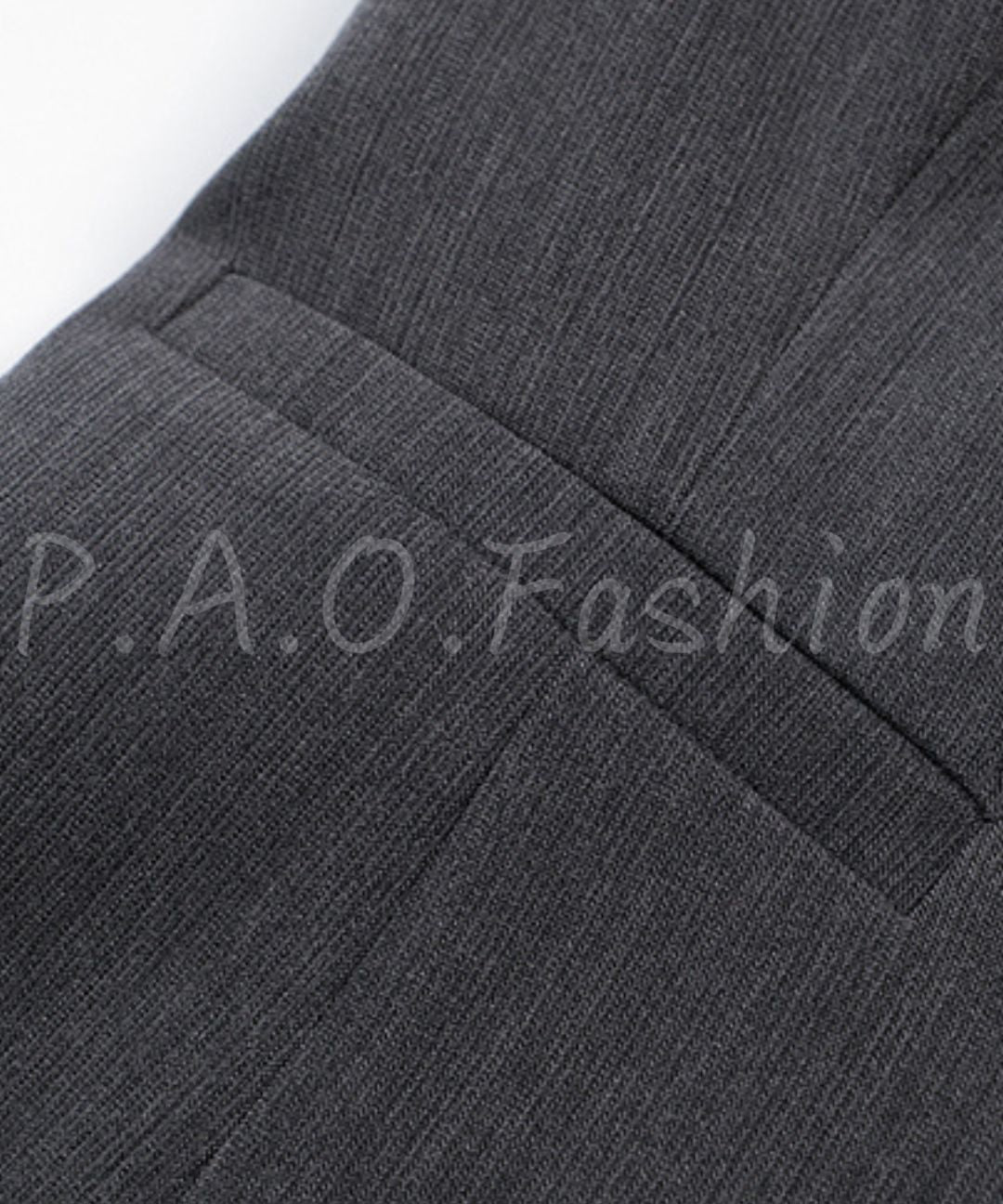 Bow-Back Vest & Pleated Mini Skirt Set
