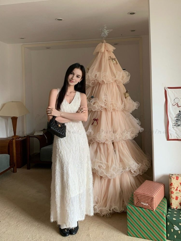 Festive Gleam Maxi Dress