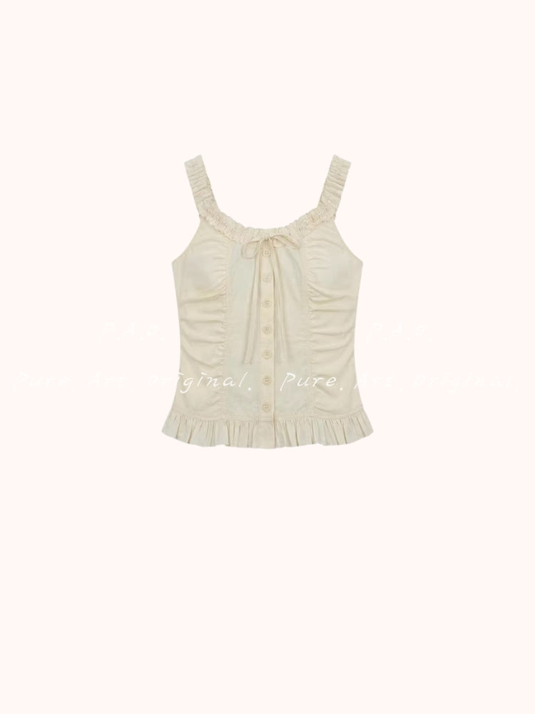 LÉONIE RUCHED CAMI TOP