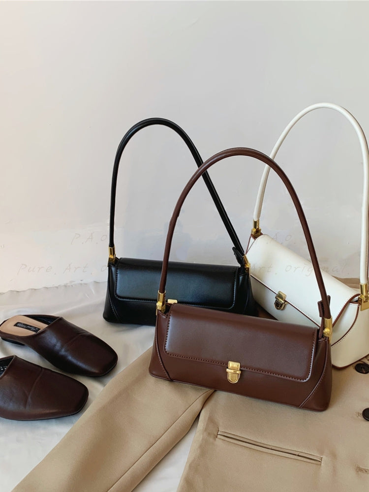 Chic & Versatile Baguette Shoulder Bag