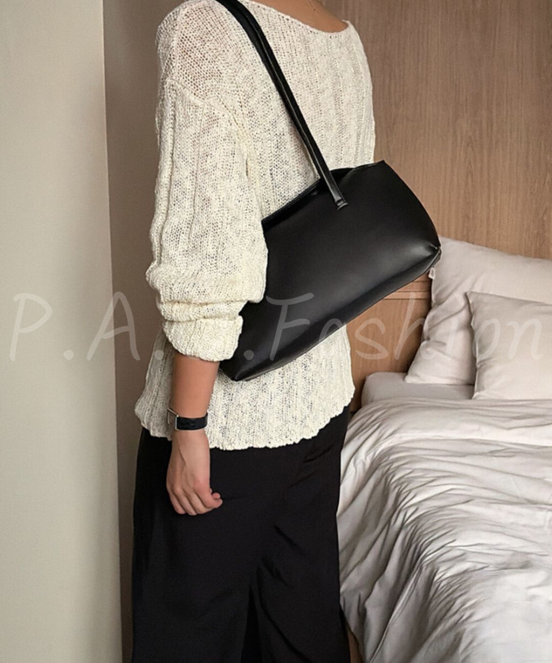 Minimalist French Baguette Shoulder Bag