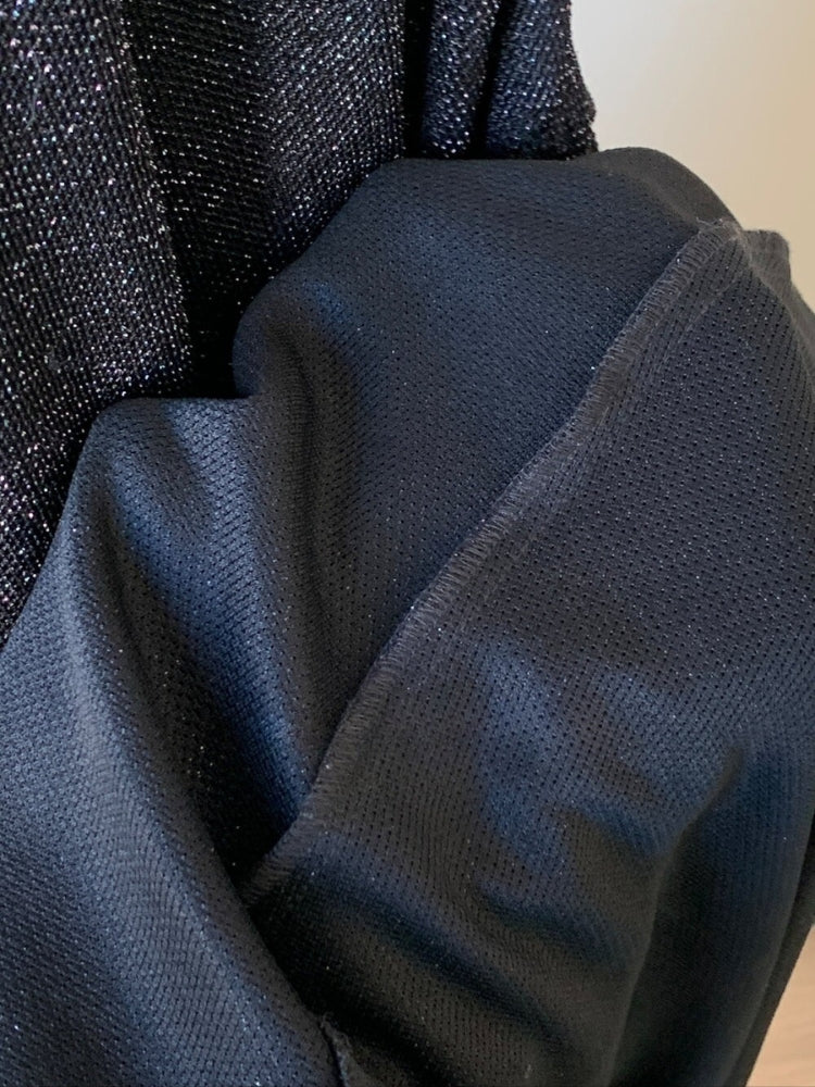 Holiday Noir Midi Dress