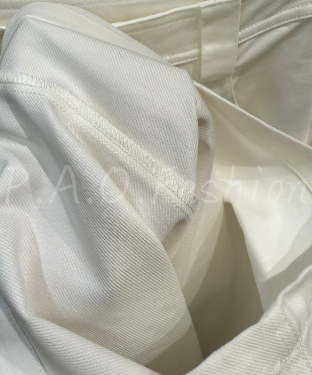 Tencel Cotton Wide-Leg Pants