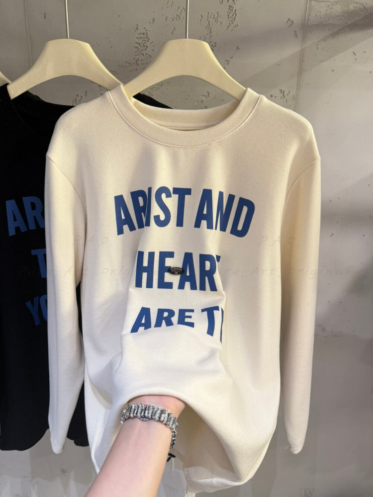 Fleece-Lined Crew Neck Mid-Length Base Layer Top