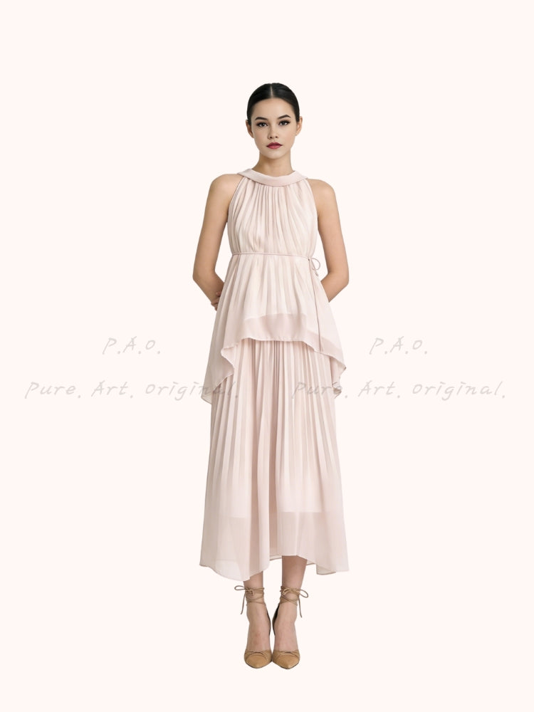 ELIO RUCHED SET DRESS