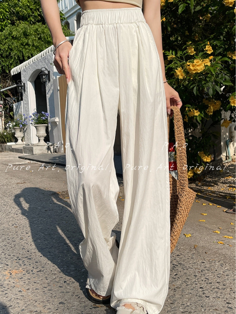 Relaxed Wide Leg Lounge Pants