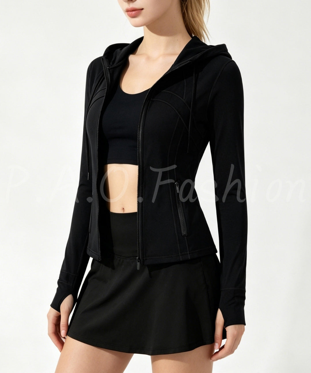 Hooded Tenniscore Active 3-Piece Set[Available Now]