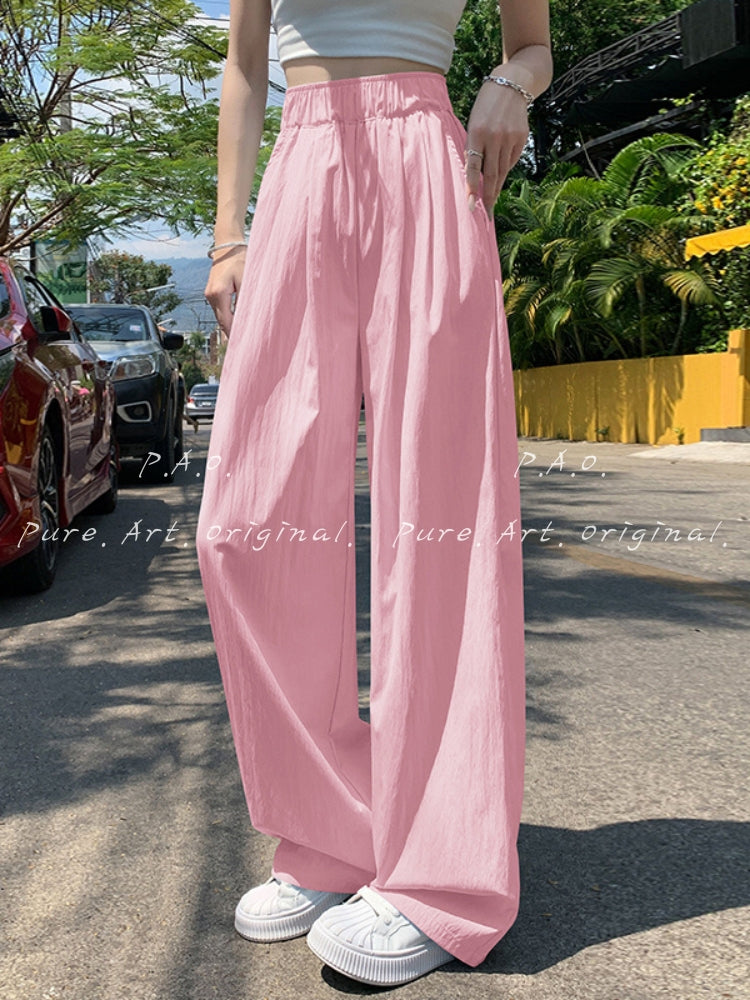 Relaxed Wide Leg Lounge Pants