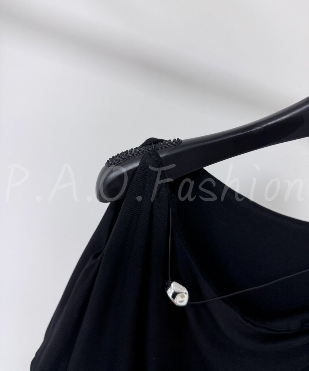 Asymmetric Cowl-Neck Tank Top