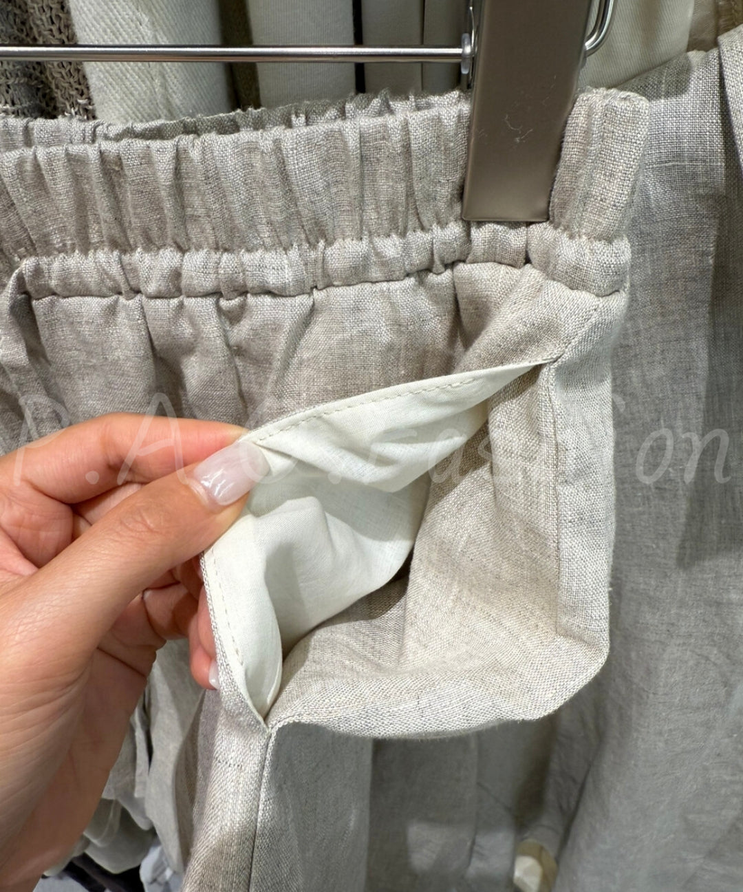 Linen Lyocell Relaxed Shirt Set