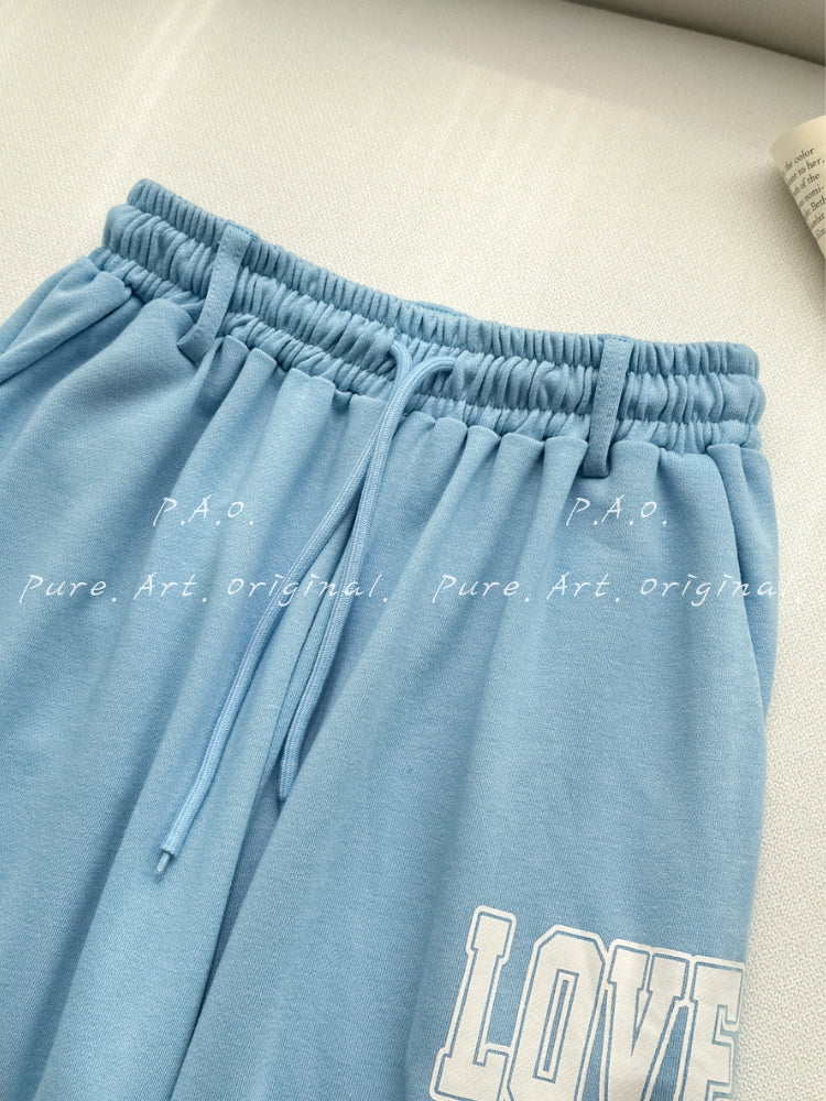 Haven Leisure Ribbed Tank & Wide‑Leg Sweatpants Set