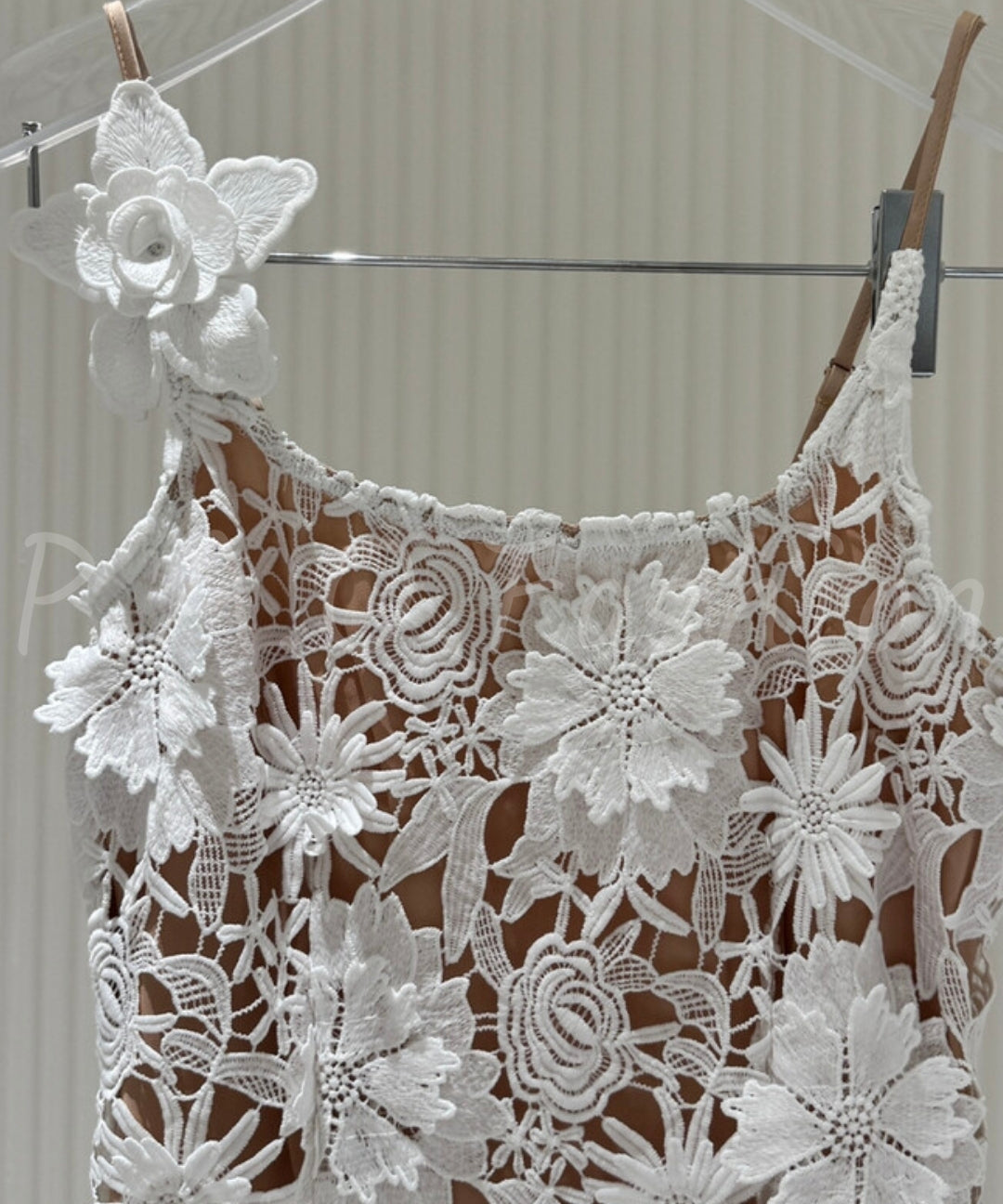 3D Lace Slip Dress[Available Now]