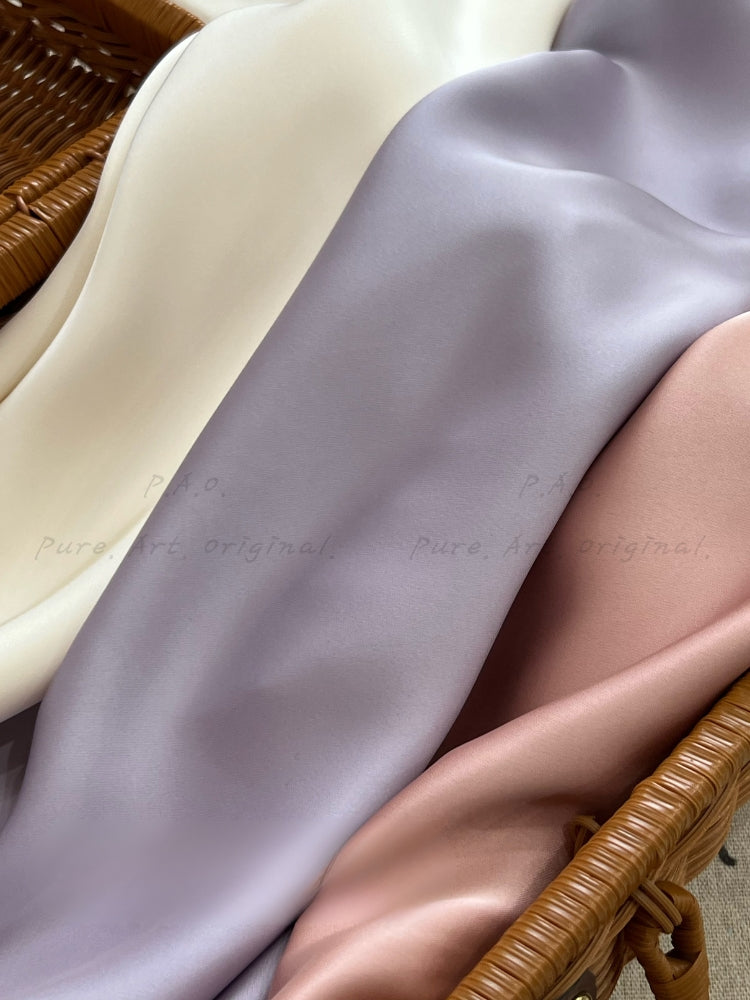 LUMIÈRE SATIN DRESS