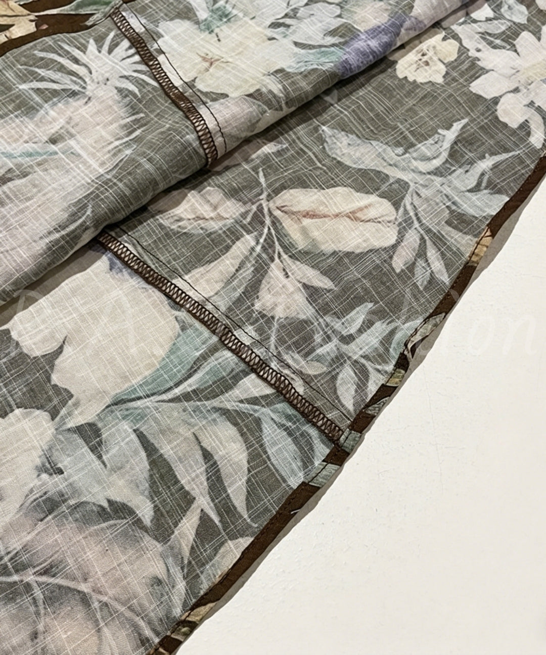 Vintage Floral High-Waisted Maxi Skirt[Available Now]