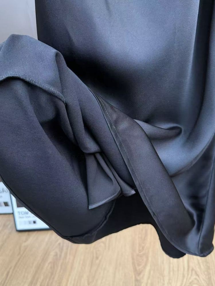 Strapless High-Waist Bodycon Maxi Dress