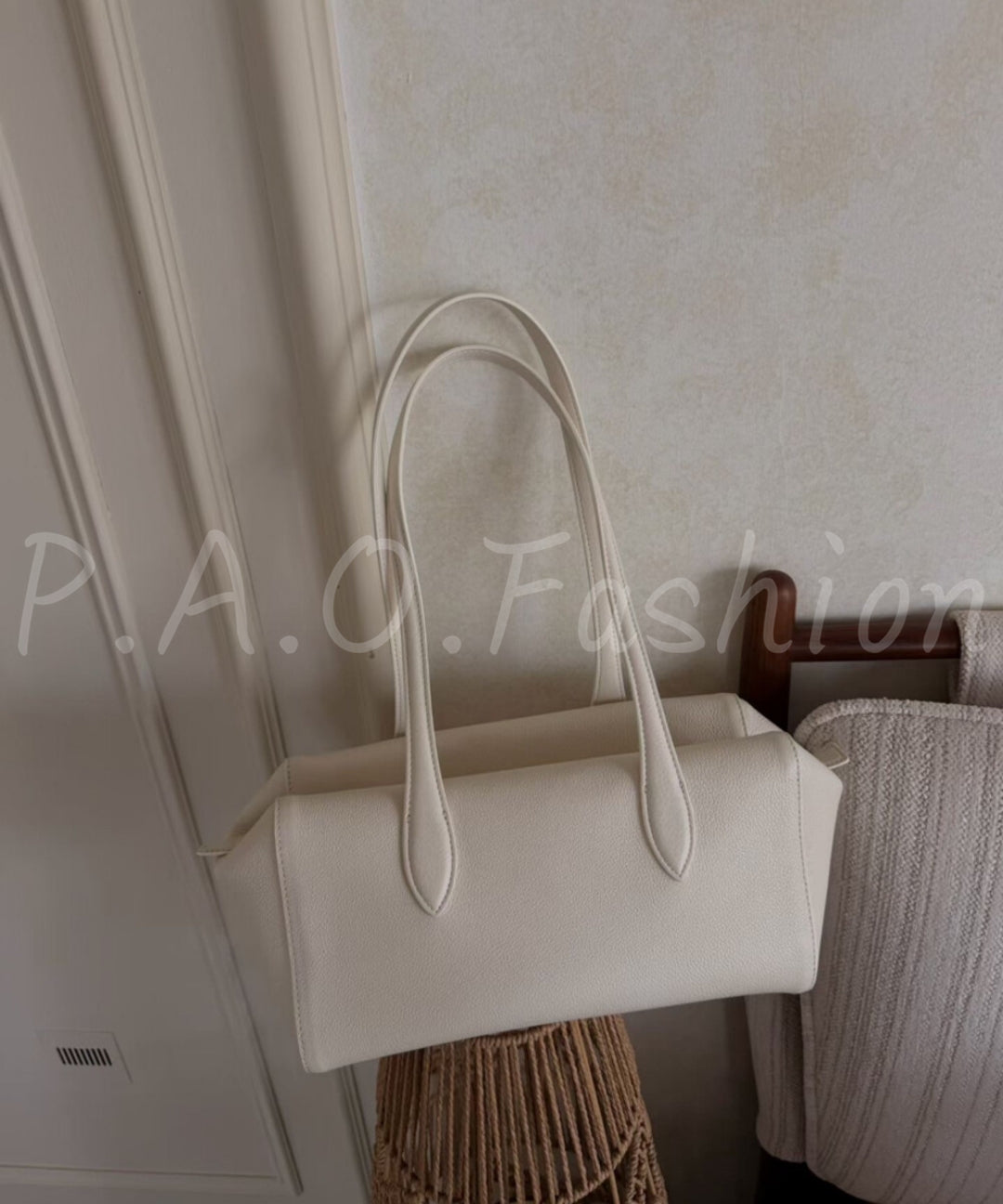 Minimalist Genuine Leather Shoulder Bag