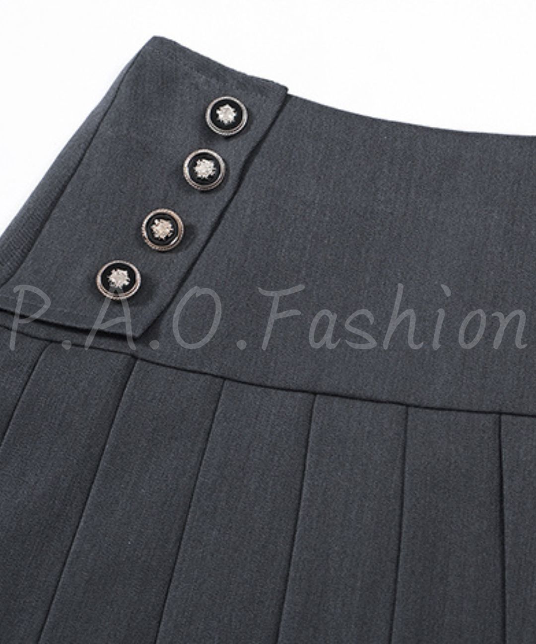 Halter Vest & Pleated Mini Skirt Set