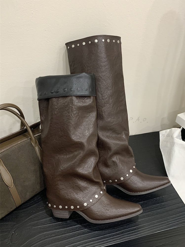 ASTRA STUD BOOTS