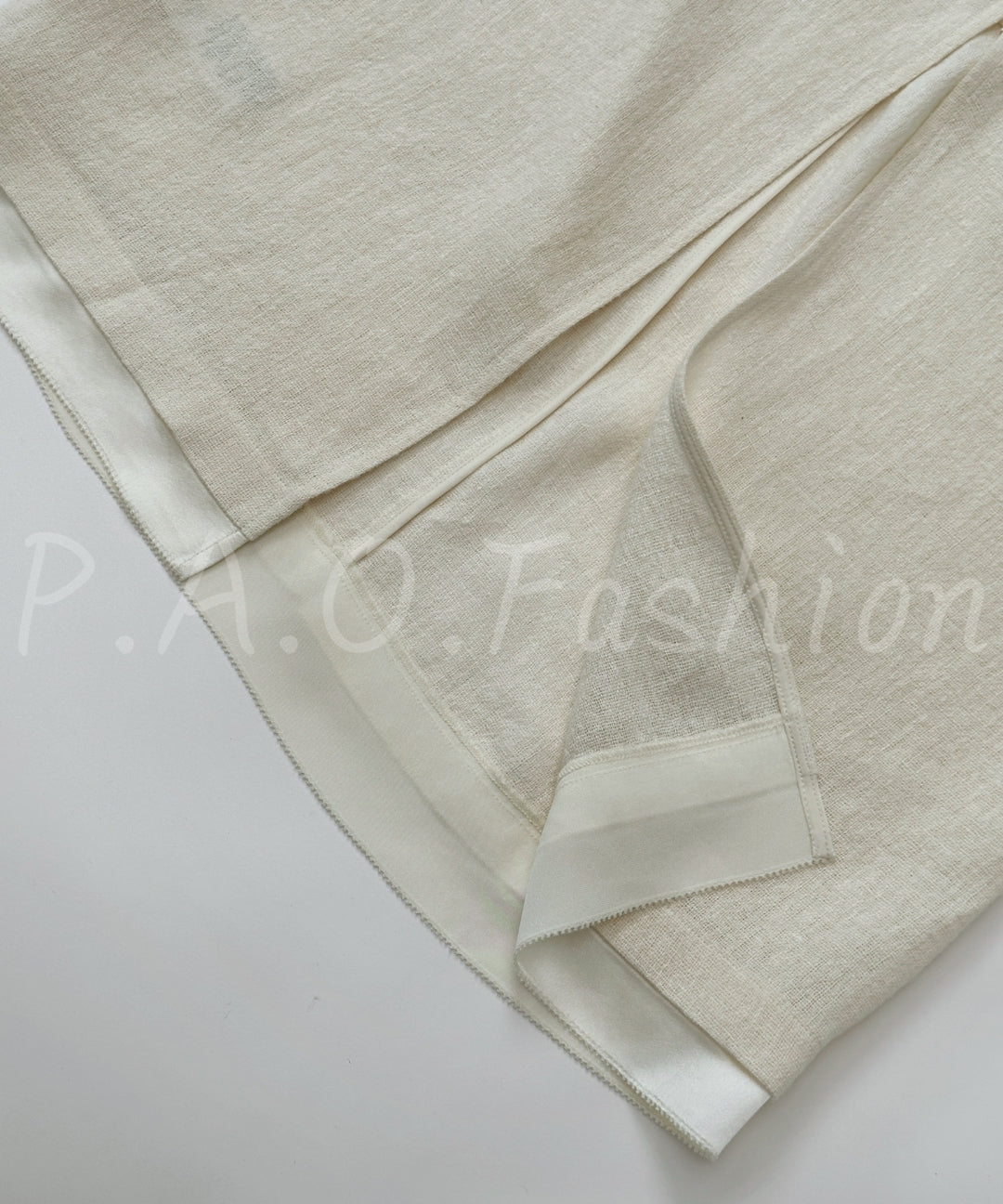 100% Hemp V-Neck Maxi Dress