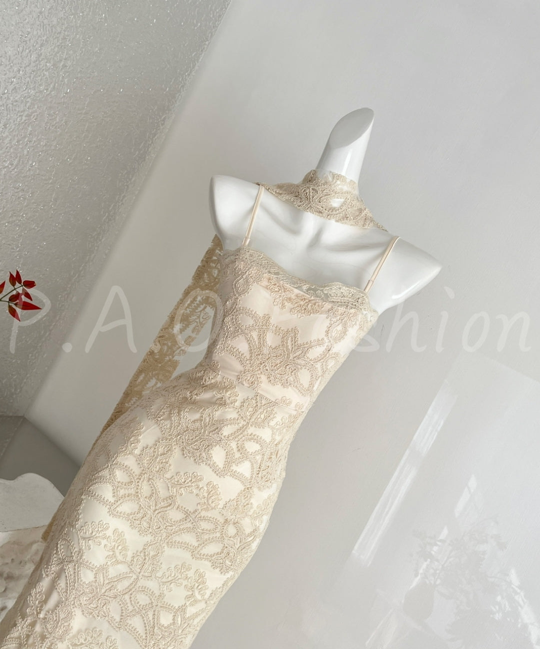 Corded Lace Corset Slip Dress[Available Now]
