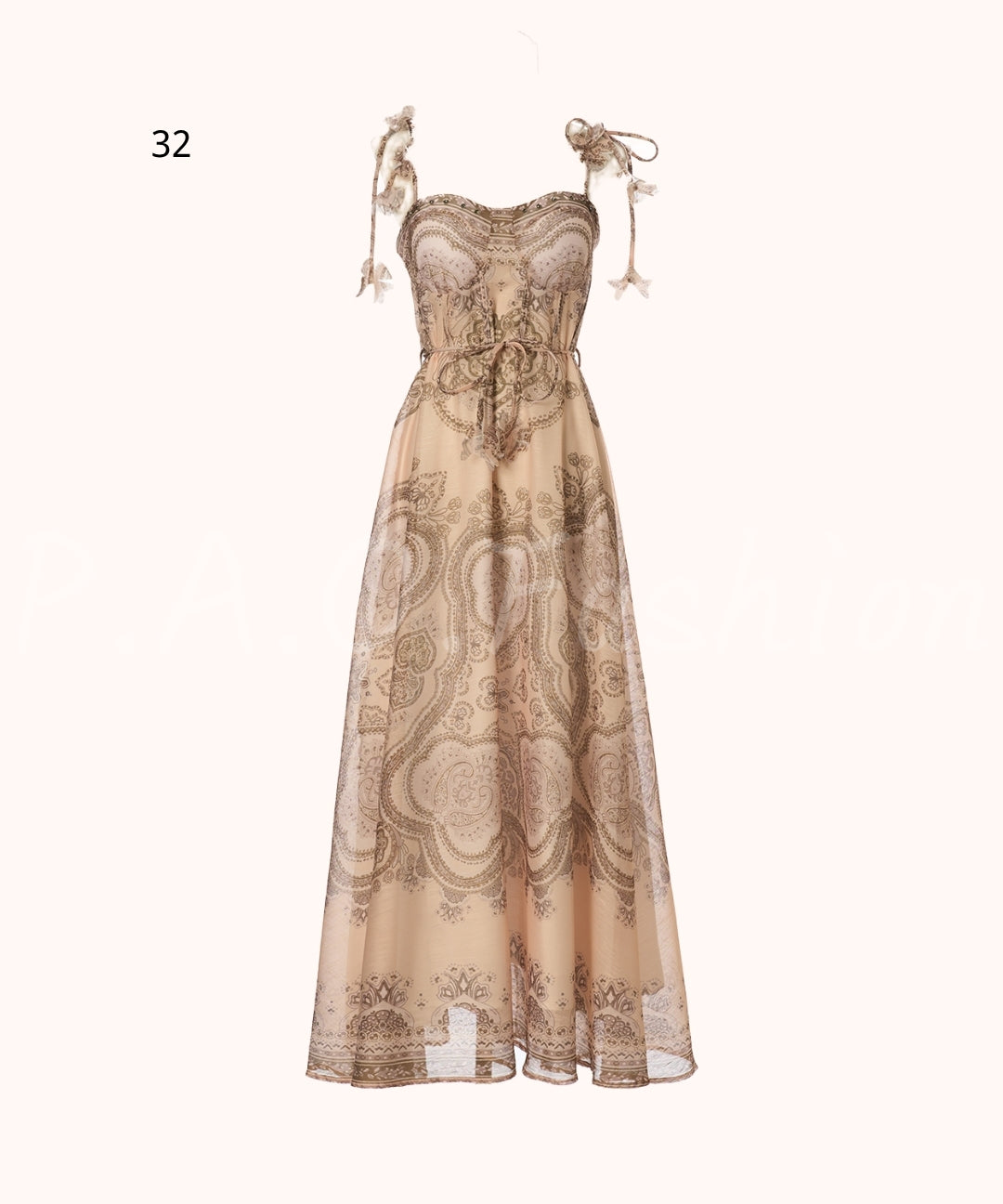 Floral Print Strap Maxi Dress[Available Now]